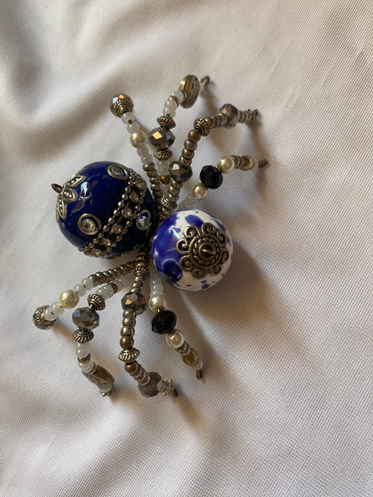 Handmade Jeweled Spider