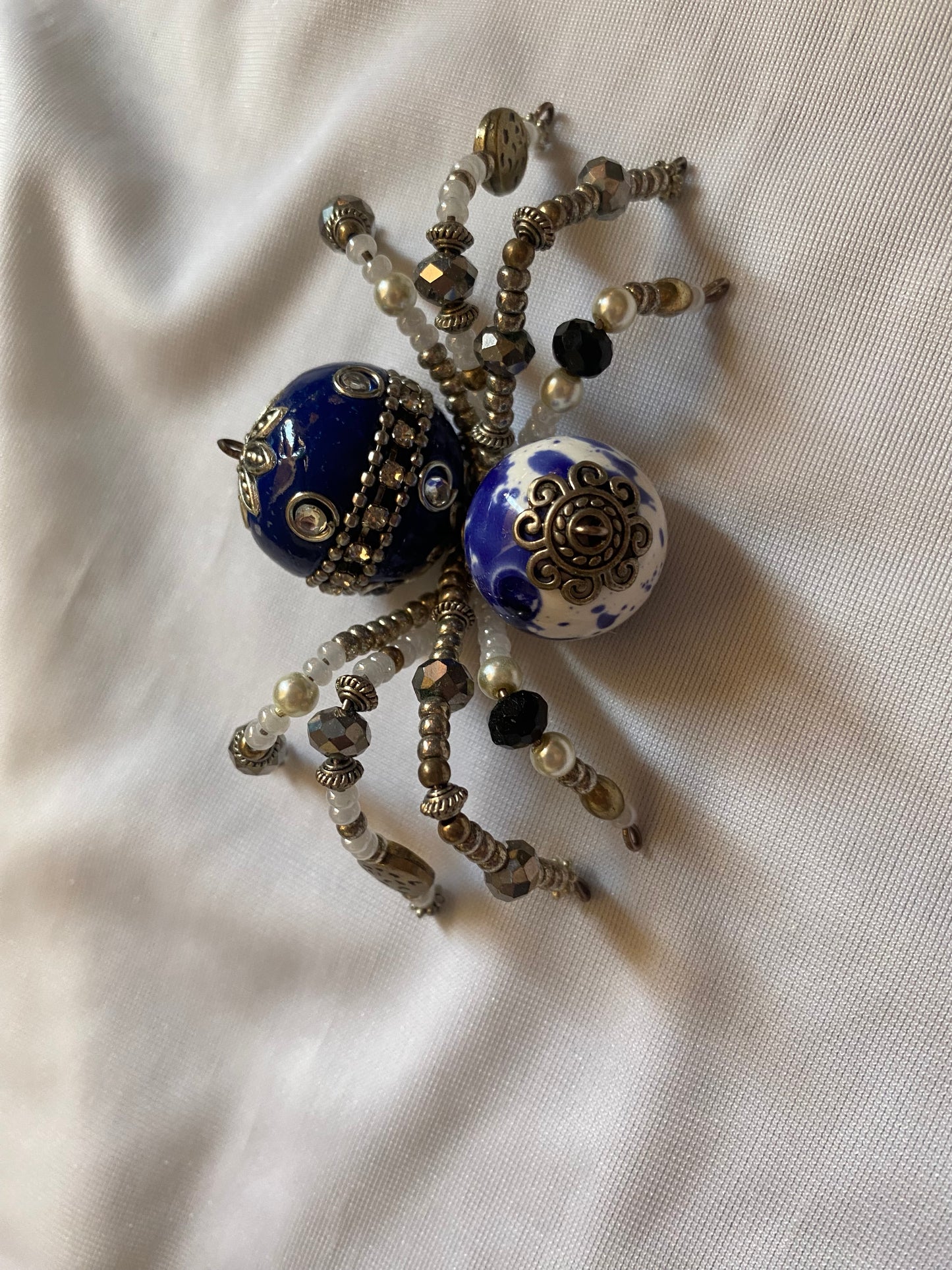 Handmade Jeweled Spider