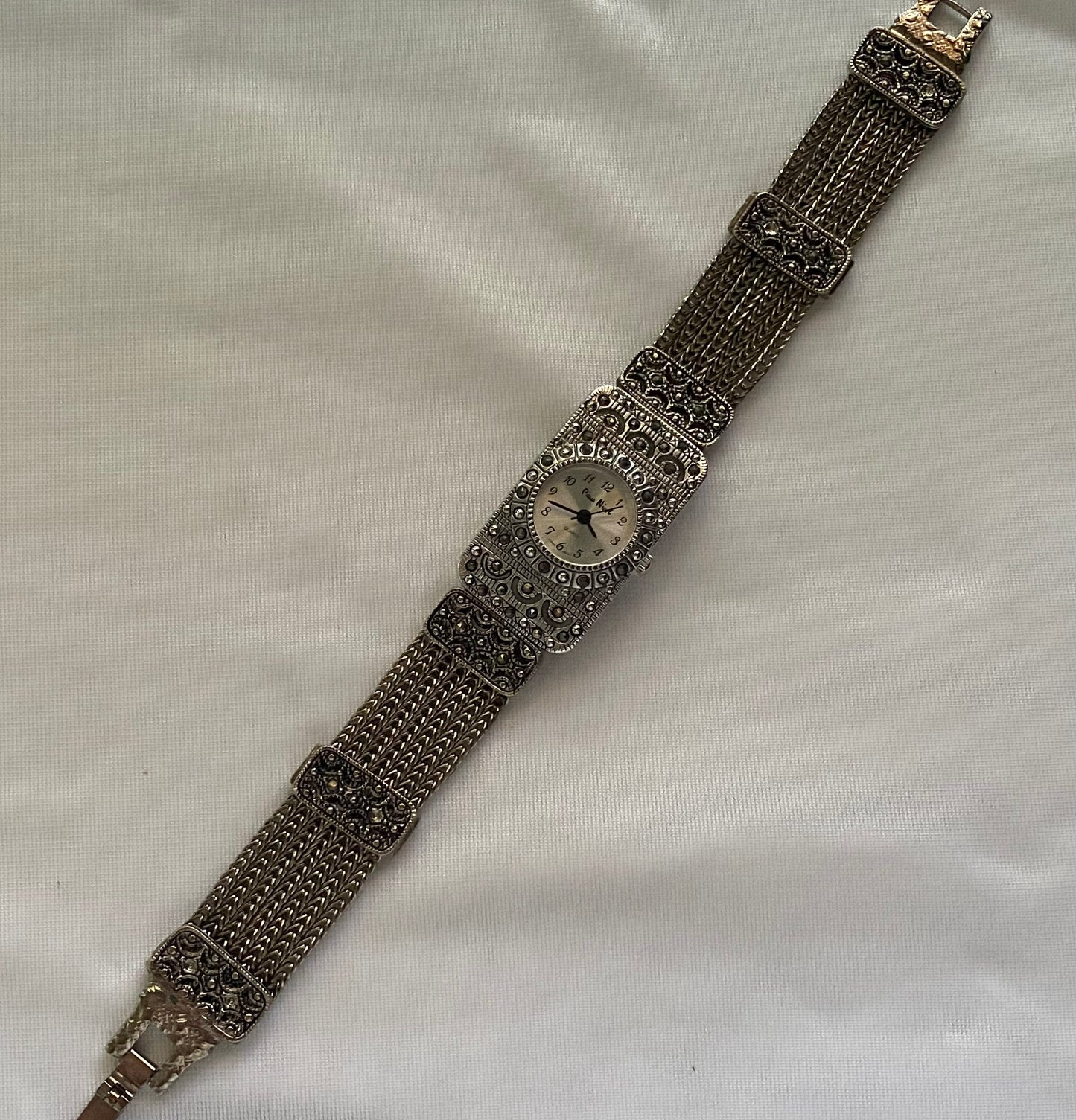 Marcasite Chain Watch