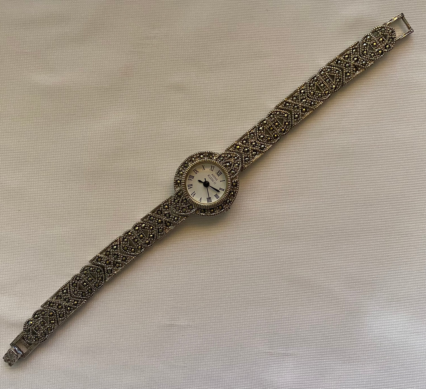 Anne Klein Marcasite Watch