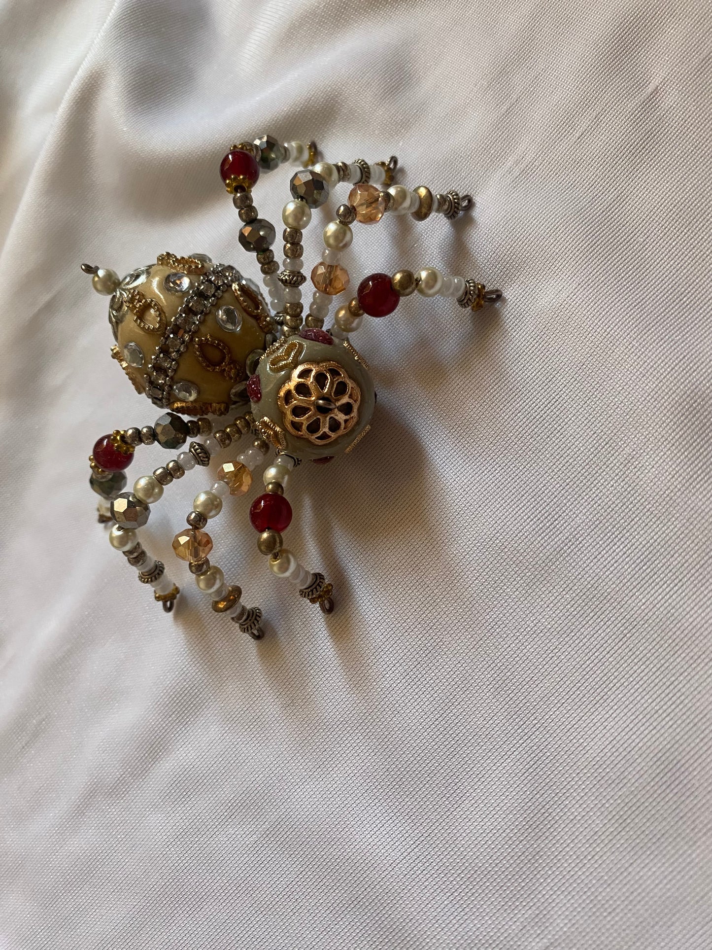 Handmade Jeweled Spider