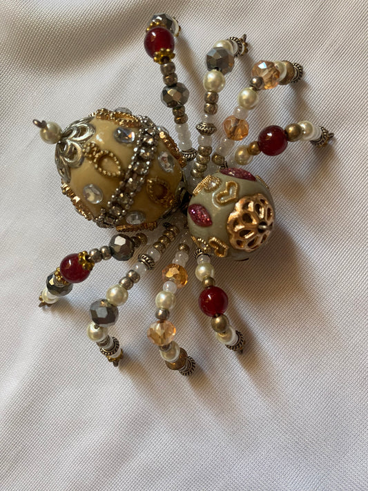 Handmade Jeweled Spider