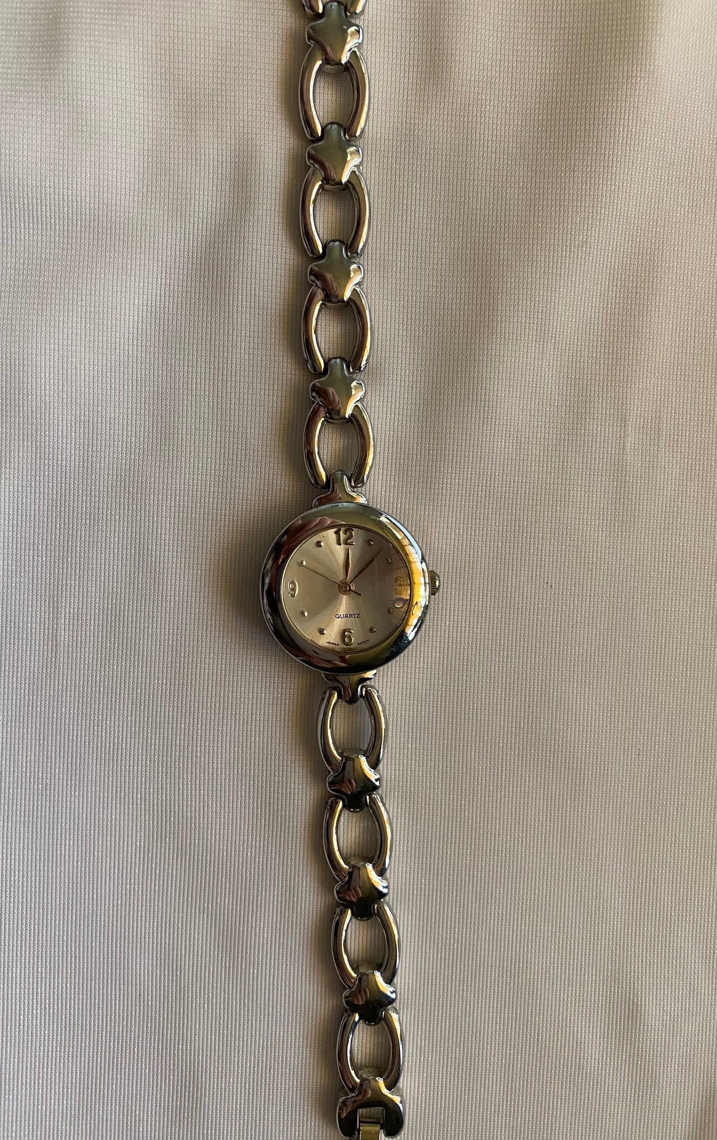 Silver Toned Quartz Watch